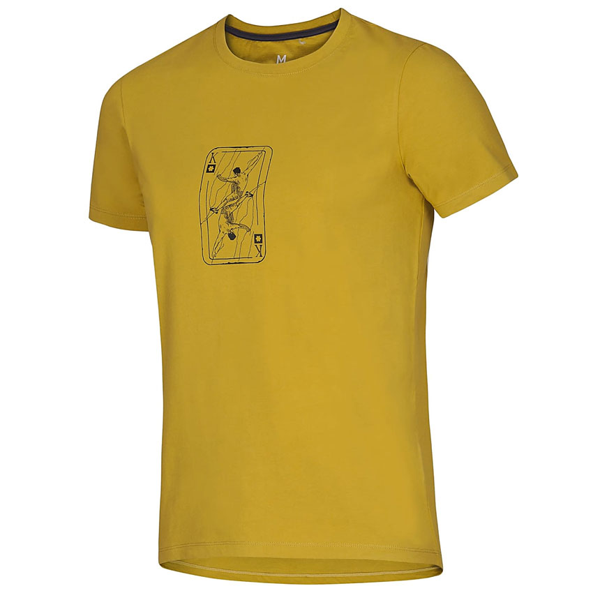 t-shirt OCÚN Classic T Yellow Antique Moss King